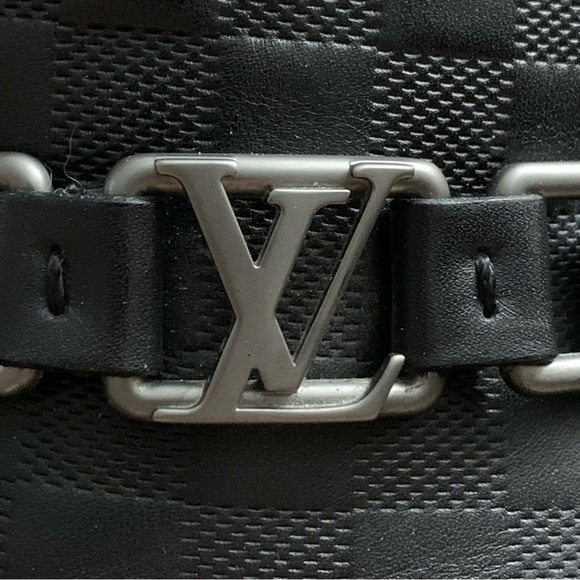 Louis Vuitton Black Damier Drivers - Picture 3 of 14
